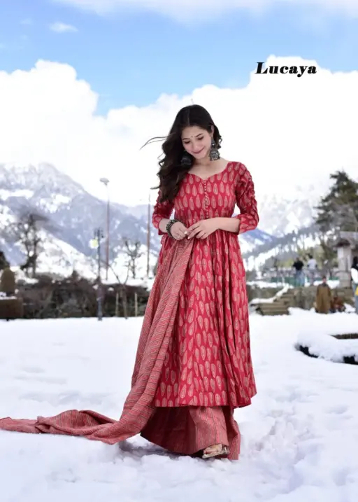 Big Size Digital Printed Kurti Set