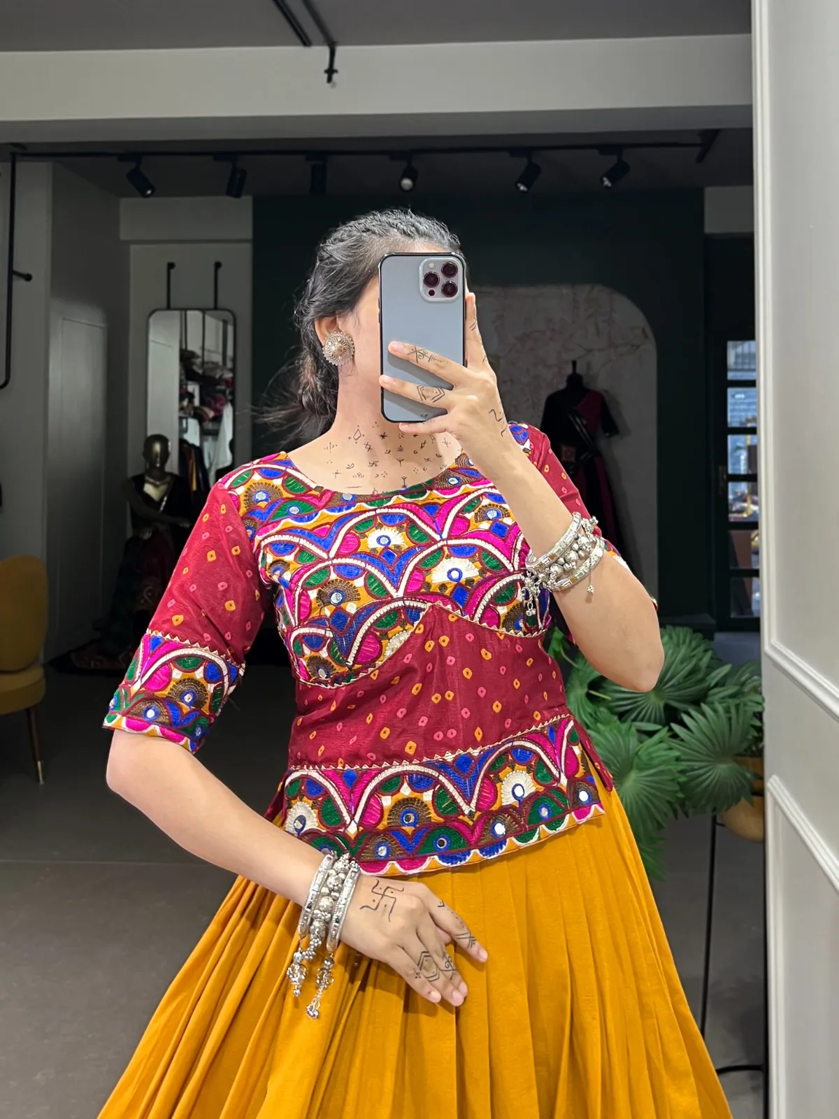 Designer Navratri Co Ord Set Lehenga And Choli Ethnic Suits