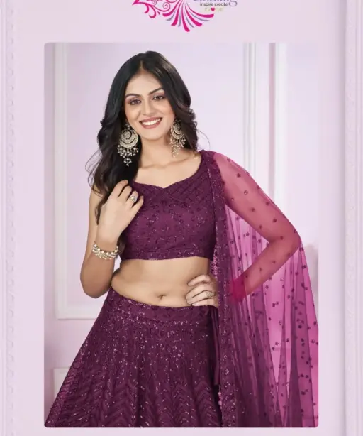 Diwali Wear Lehenga Choli With Heavy Embroidery