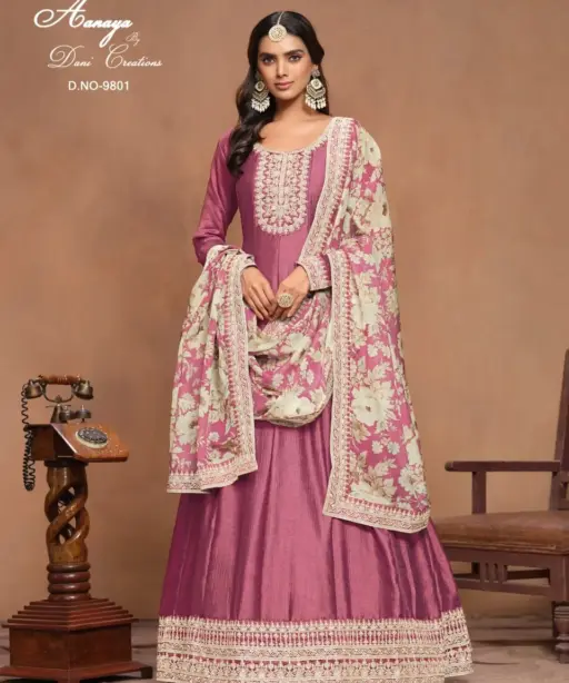 Fancy Long Anarkali Salwar Suit