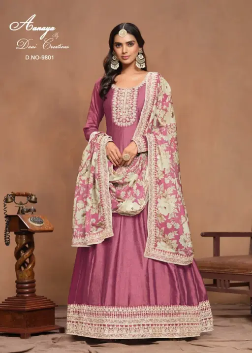Fancy Long Anarkali Salwar Suit
