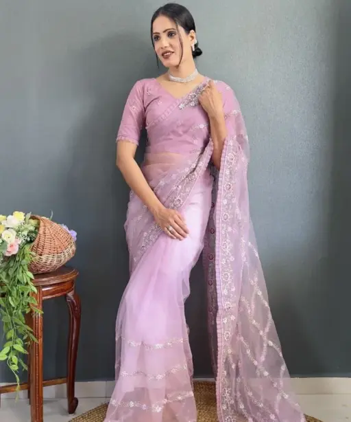 Festive Wear Preminum Net Saree 27