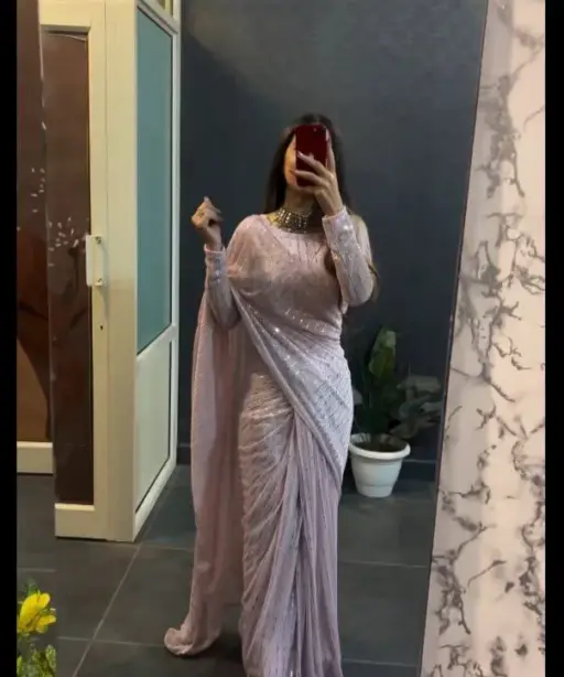 Ready To Wear Imported Fabric Ethnic Saree