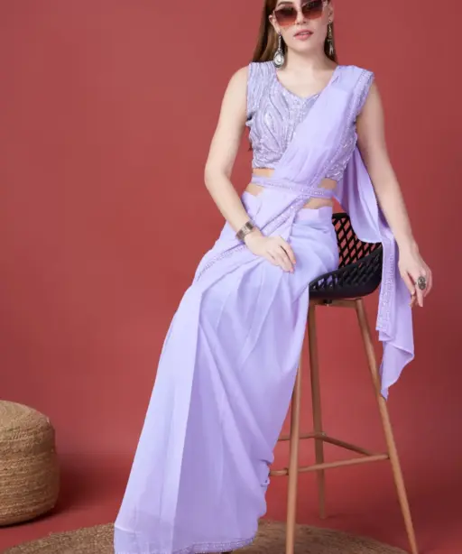 Ready To Wear Wedding Saree A307