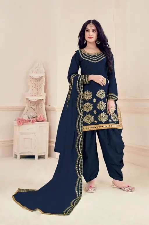 Shreematee Bebo Vol 10 Real Miror Work Patiala Salwar Suit