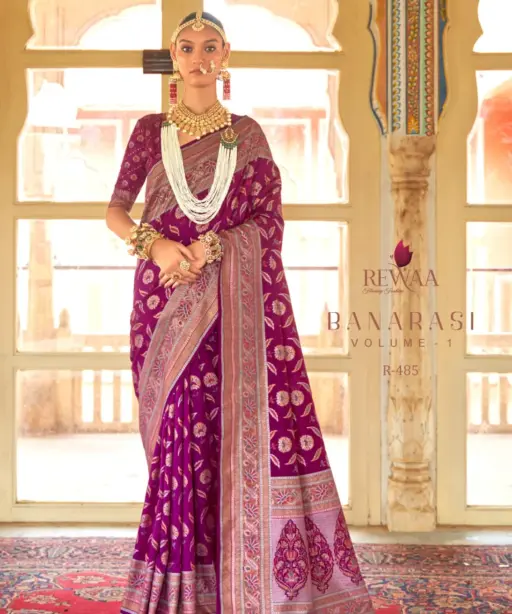 Banarasi Silk Patola Saree Reewa Banarasi vol-1