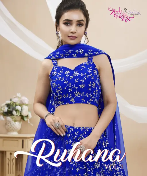 Bridesmaid Sequence Lehenga Choli Zeel Ruhana vol1