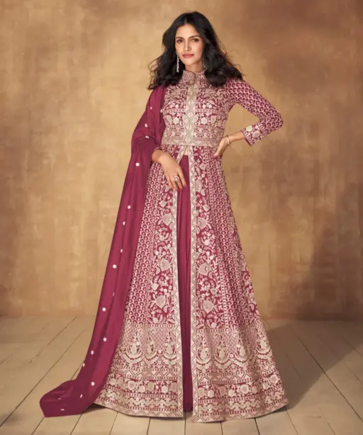 Fancy Wedding Wear Anarkali Suit Mahira