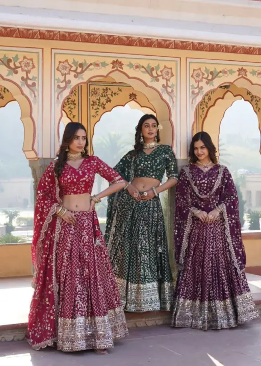 Festive Ethnic Lehenga Collection Design 2024
