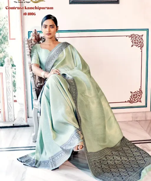 Kanjivaram Weaving Silk Saree Rajpath Aaidehi Silk