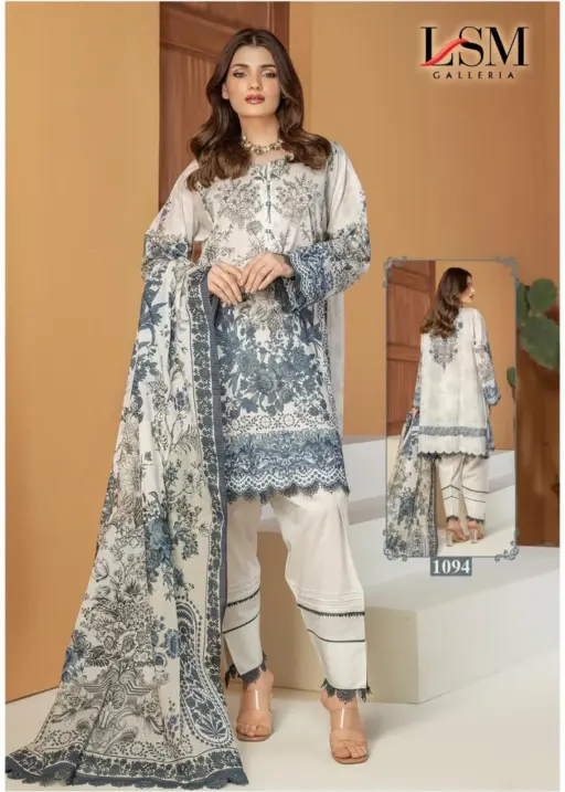 Lawn Printed Suit Parian Dream Heavy Luxury Lawn Collection Vol 10