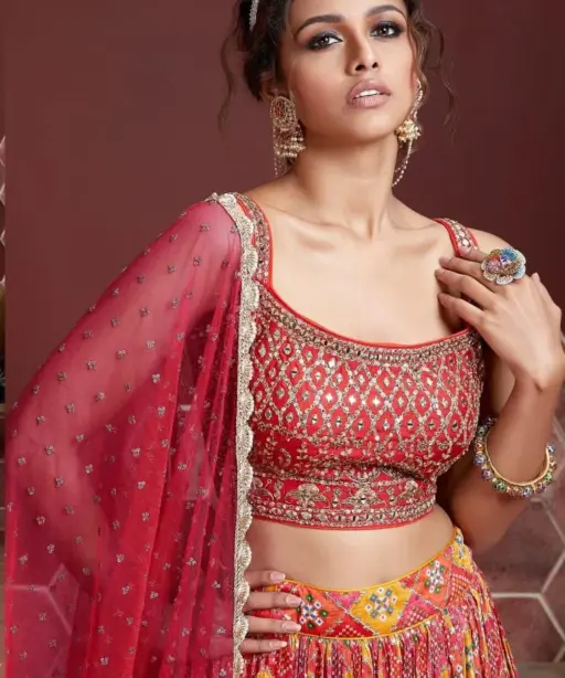 Leheriya Printed Lehenga Choli Zeel Vol 22