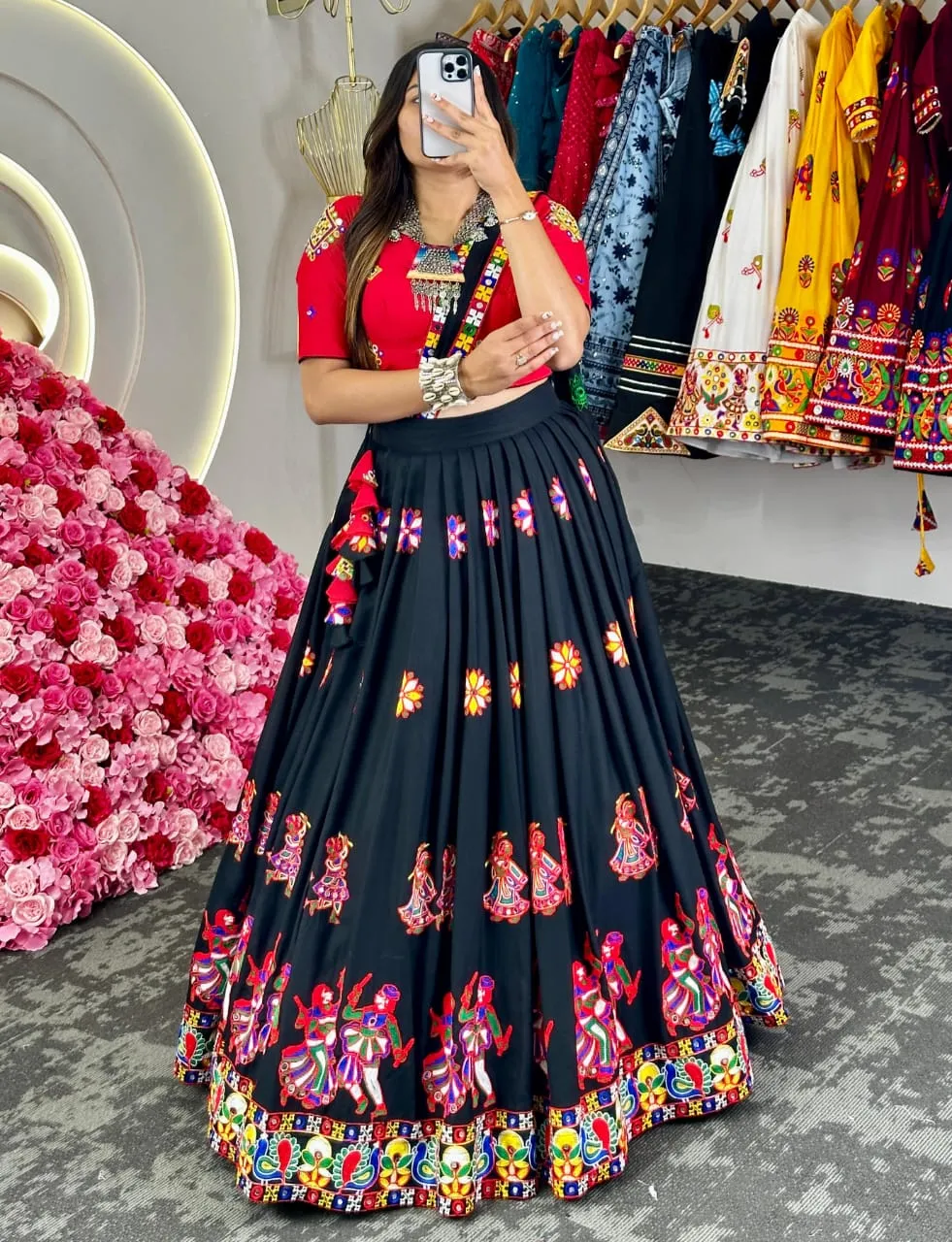 Rayon Navratri Chaniya Choli 8000 Series - Image 2