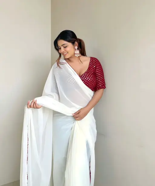 Ready To Wear Durga Puja Ethnic Saree Design 2024