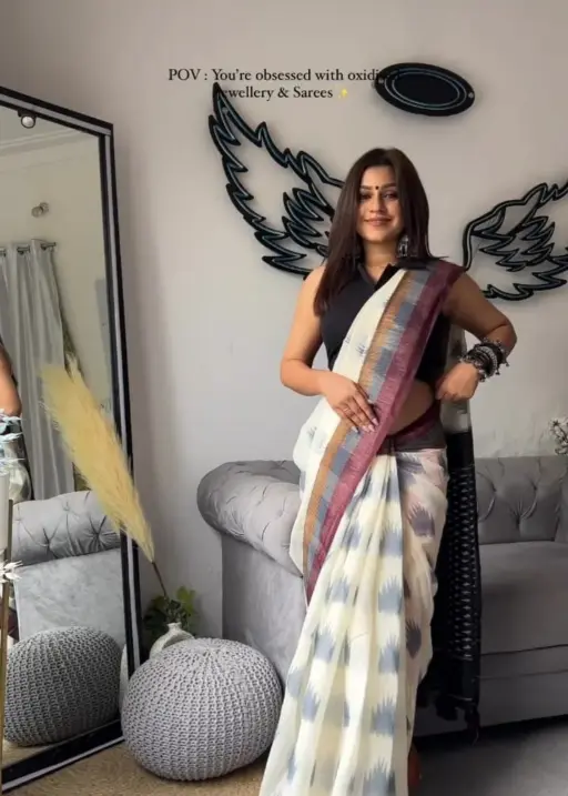 Trending Viral Saree Ethnic Wear