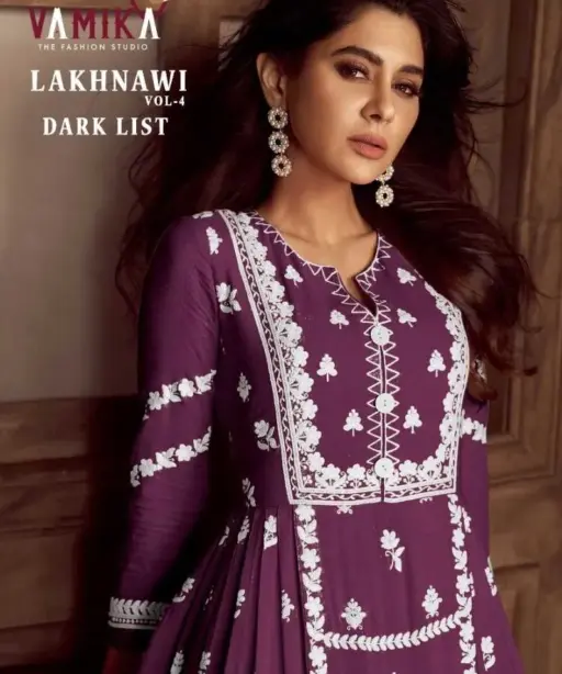 Vamika Lakhnavi Vol 4 Dark Color