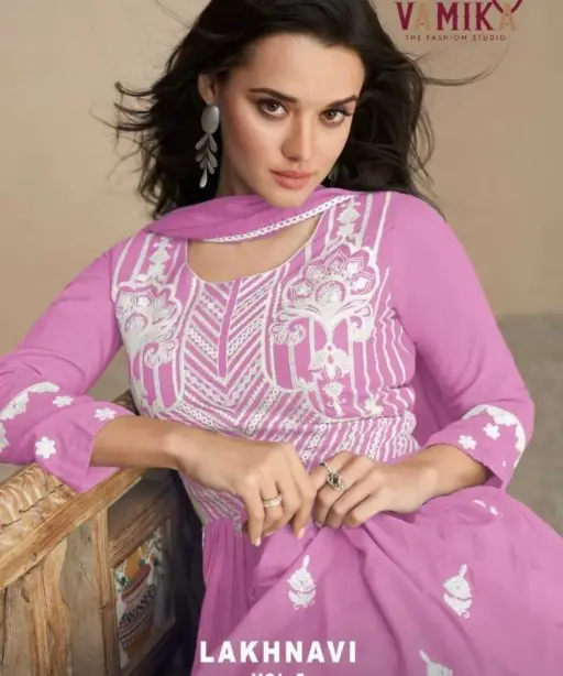 Vamika Lakhnavi Vol 5 Light Color