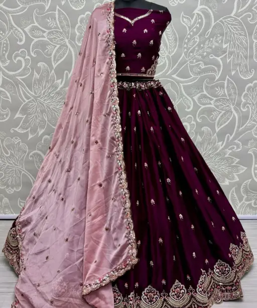 Party Wear Designer Lehenga Choli Design 2024