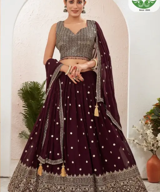 Chansi Trendz Readymade Party  Wear Lehenga Choli With Heavy Sequince Work