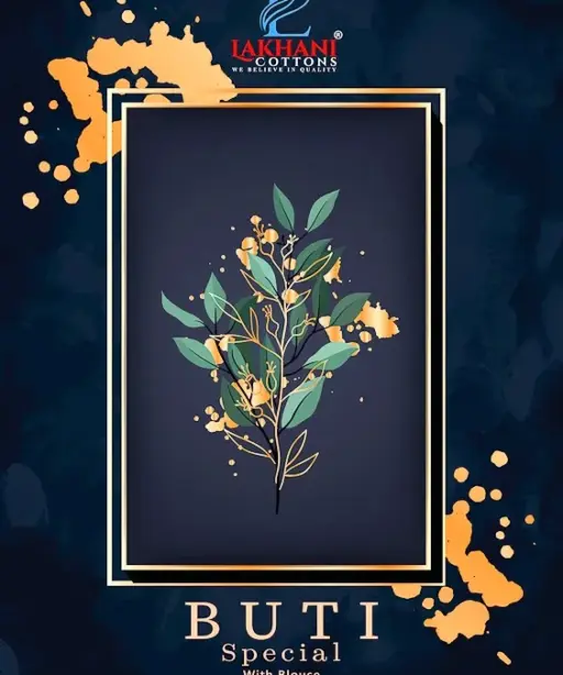 Lakhani Buti Special Vol 09 Pure Cotton Printed White Shade Sarees