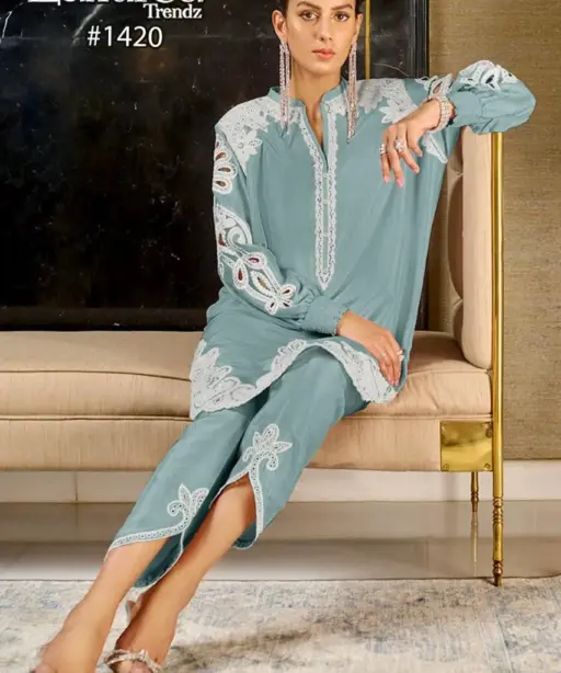 Luxariya 1420 Elite Collection Designer Ramzan Eid Fashion Wear Suit
