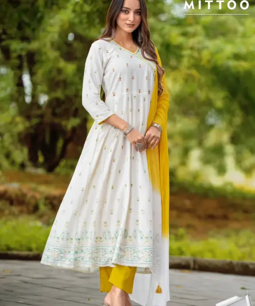 Mitto Catalogue Padmavat Anarkali Kurti Set