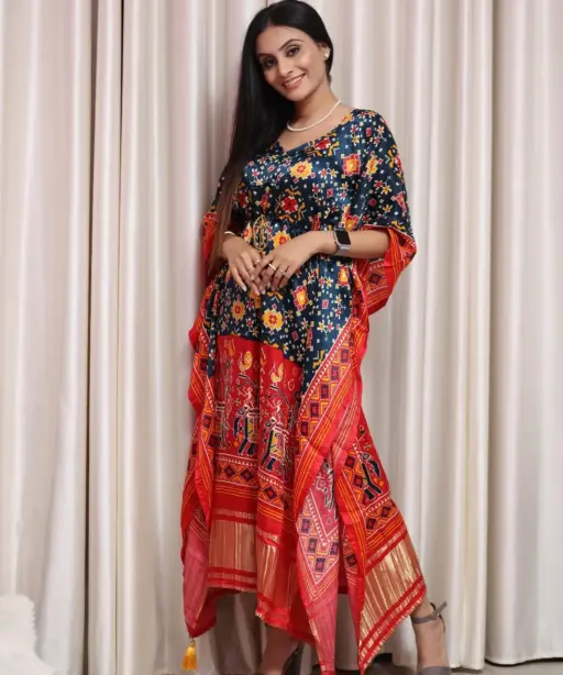 Original Gaji Silk Fancy Kaftans