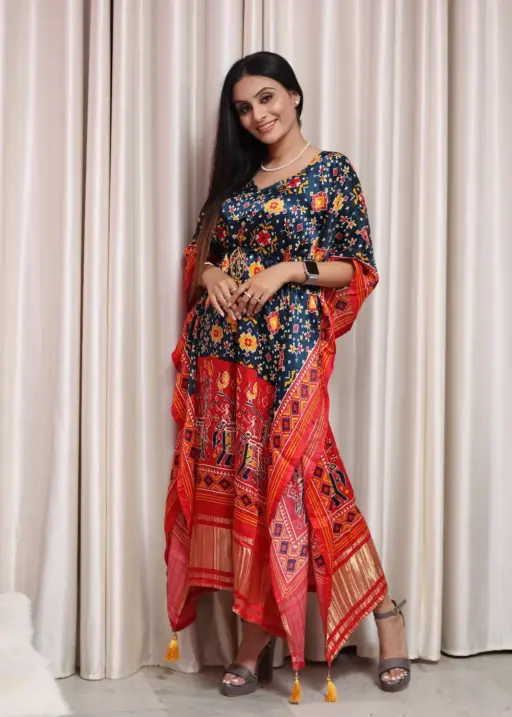 Original Gaji Silk Fancy Kaftans