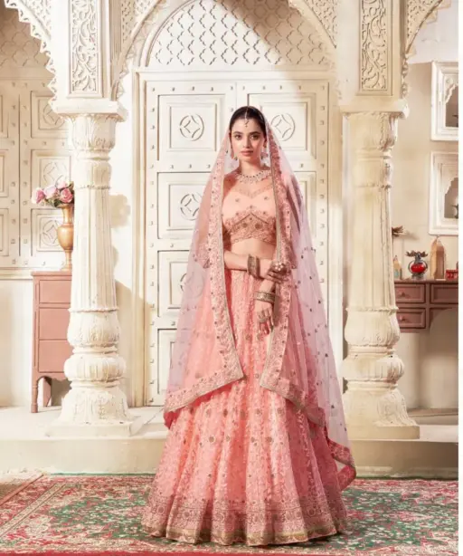 Pestel Colors Brides Maid Designer Stitched Ethnic Lehenga Choli