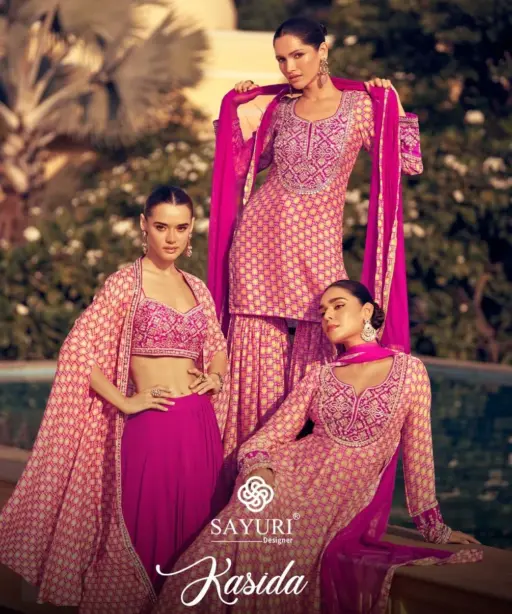 Sayuri Kasida Wedding Designer Suit Set Wholesale