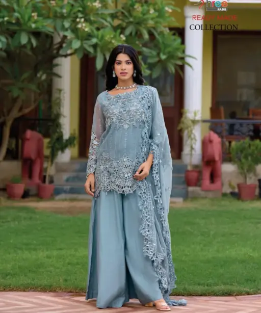 Shree Fabs R1349 Readymade Pakistani Style New Designer Long Plazzo Suit