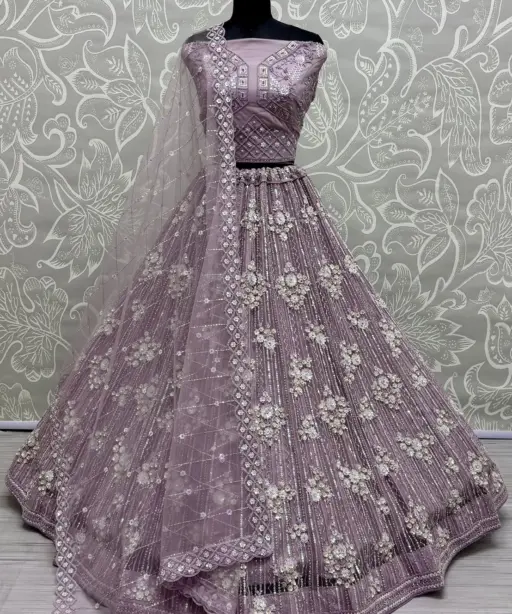 Stunning Party Wear Designer Lehengacholi Ship To Usa