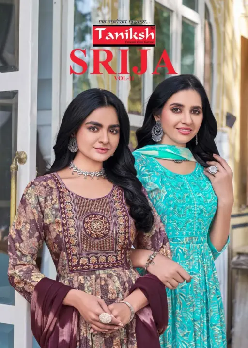 Tanishk Srija Vol 11 Readymade 3 Piece Kurti Set Ethnic Kurtis
