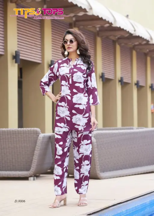 Tips Tops Fashion Beats Vol 08 Printed Cotton Set