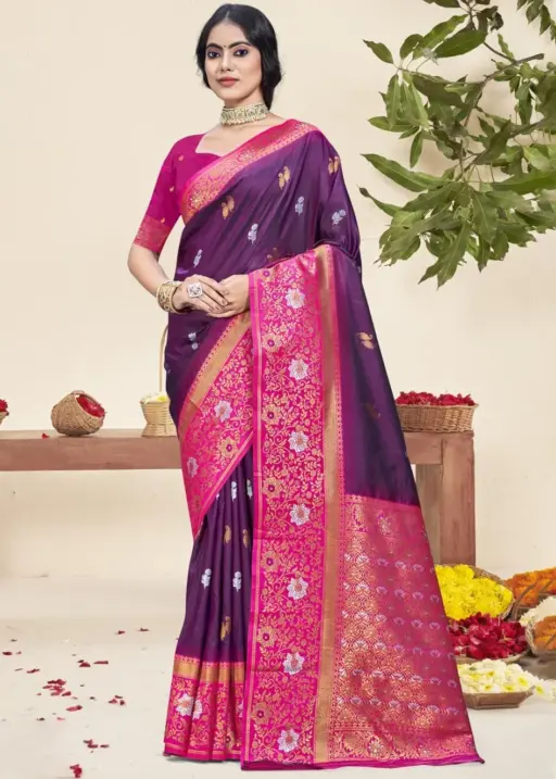 Traditional Silk Designer Saree Bunawat Nirupa Silk Vol-05