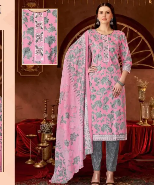 Kala Nakshatra Vol-3 Kurti Pant With Dupatta Summer Wear Wholesale Suit