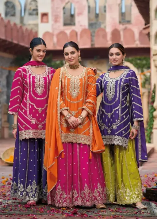 Kanak By Eba Stylish Pakistani Sahara Suit Eid Wear Design