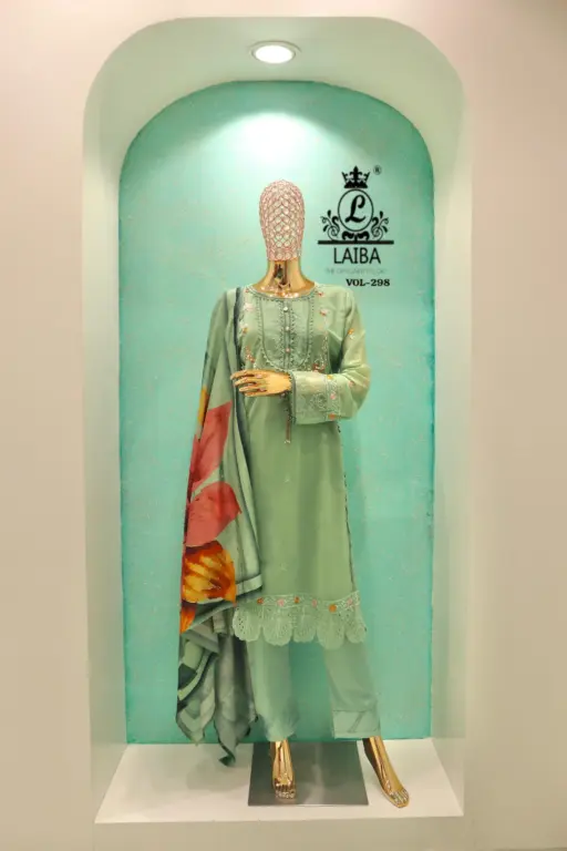 Laiba’s Collection by AM Vol-298 Designer Pakistani Style Salwar Suit