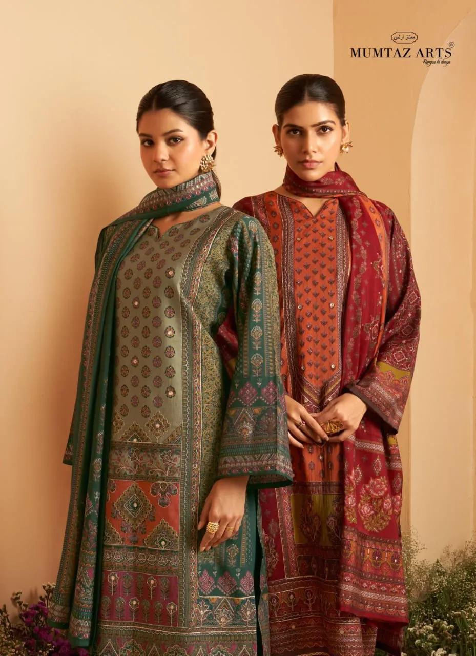 Mumtaz Arts Nayaab Vol 3 Designer Handwork Salwar Suit