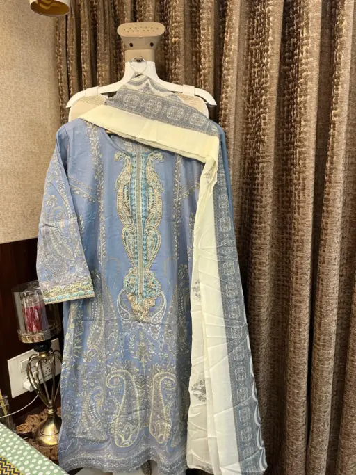 Readymade Pakistani Straight Salwar Suit
