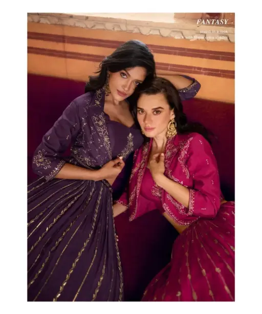 Sayuri Indira Wholesale Fancy Lehenga choli Catalog Supplier