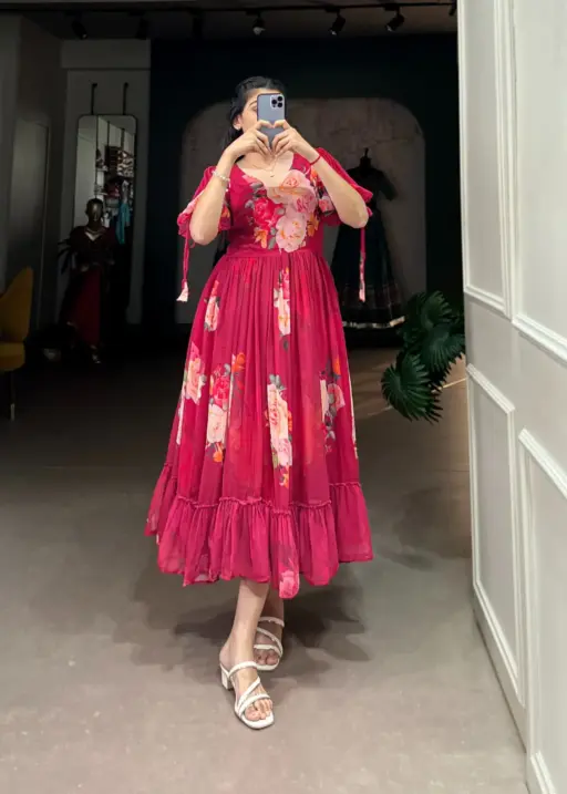 Summer Wear Floral Frock