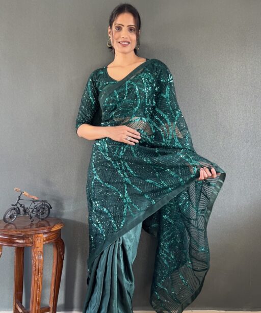 1 min Saree Ready To Wear