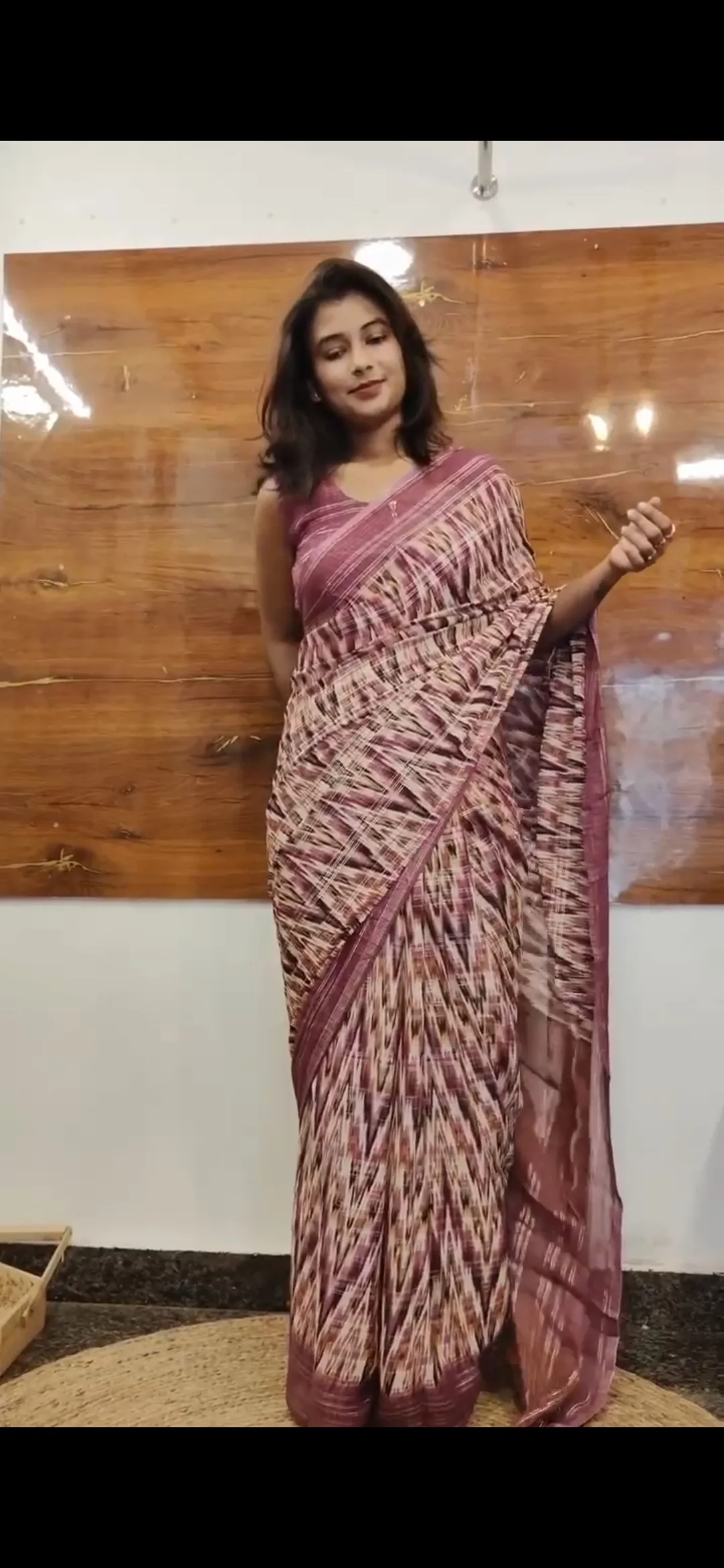 Digital Printed Zip And Go Saree  Gown