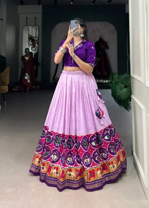 Bandhej Printed Readymade Lehenga Choli