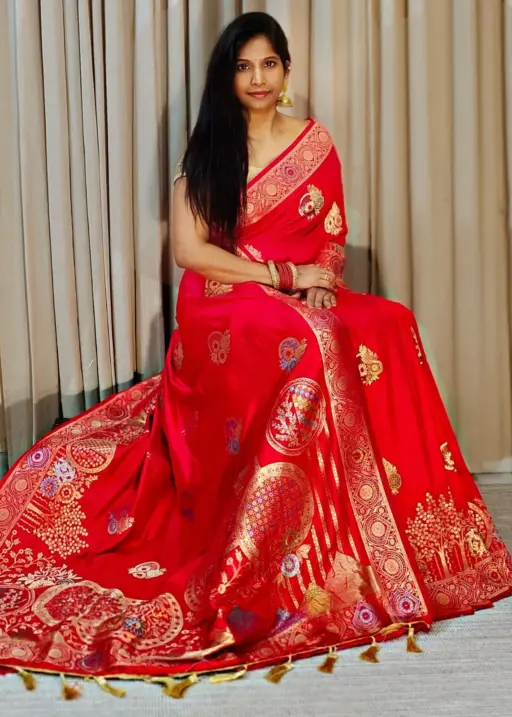 Khadi Georgette Wedding Saree Collection