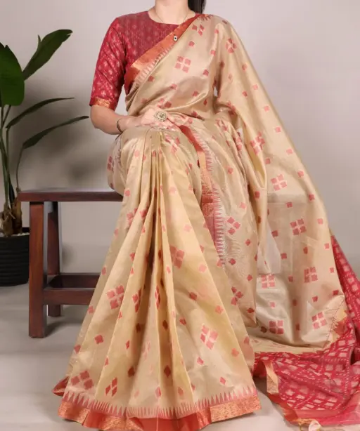 Patola Printed Silk Wedding Saree