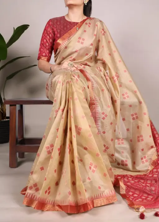 Patola Printed Silk Wedding Saree