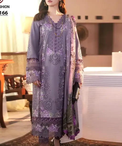 Pure Cotton Pakistani Suit For Girls