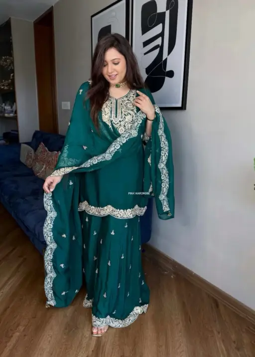 Readymade Plazzo Salwar Suit For Eid